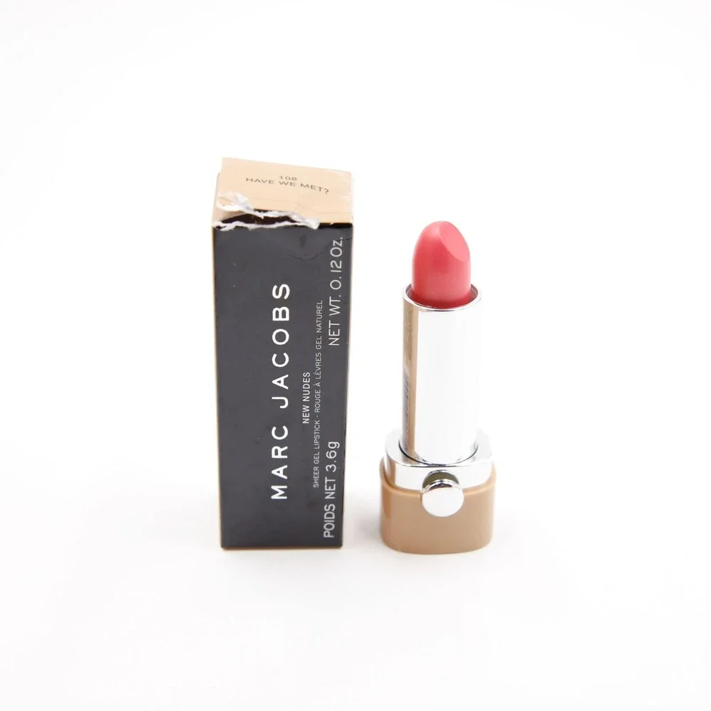 Marc Jacobs New Nudes Sheer Gel Lipstick - 108 Have We Met Yet? - 3.6 g / .12 oz